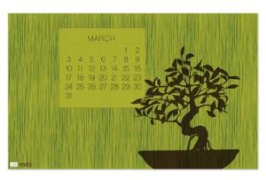 Spring To Life March Wallpaper - Digital Download  133025