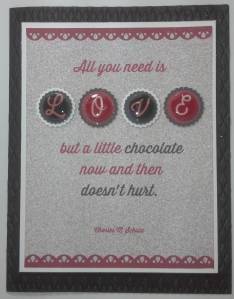 Valentine Card I made for my husband using My Digital Studio