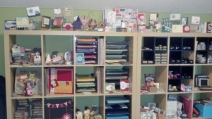 Continuation of shelves and displays