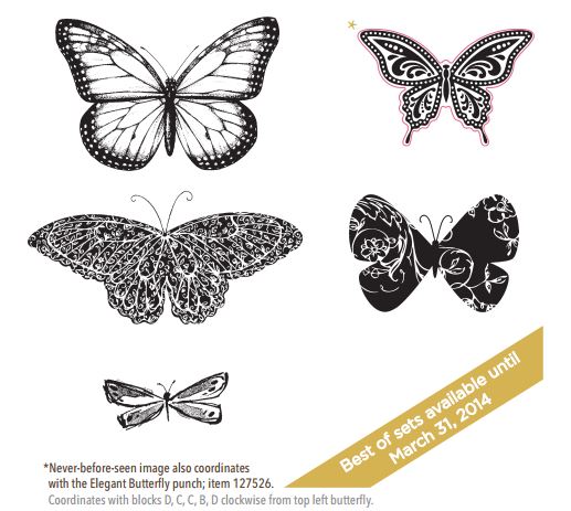 133345 Best of Butterflies (Clear-mount) $14.95