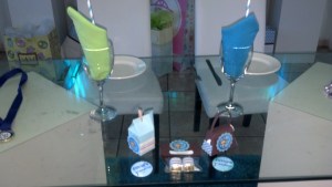 Here are a few of the favors I made.