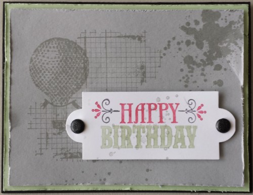 This card was created by my friend Iina Lee and I thought it was a fun card to make.
