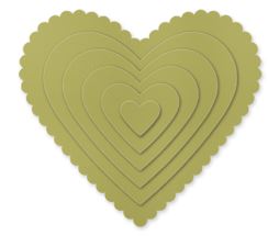 Hearts Collection Framelits Die Item # 125599 Regular Price: $26.95 Discounted Price: $20.21