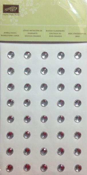 Large Rhinestone Basic Jewels (item 129324) Retail Price: $4.95 Sale Price: $3.47