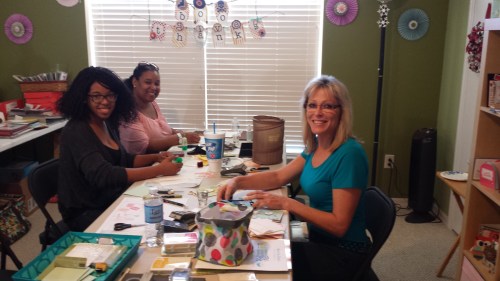 Telanna, Mercedes and Lisa having a good time!