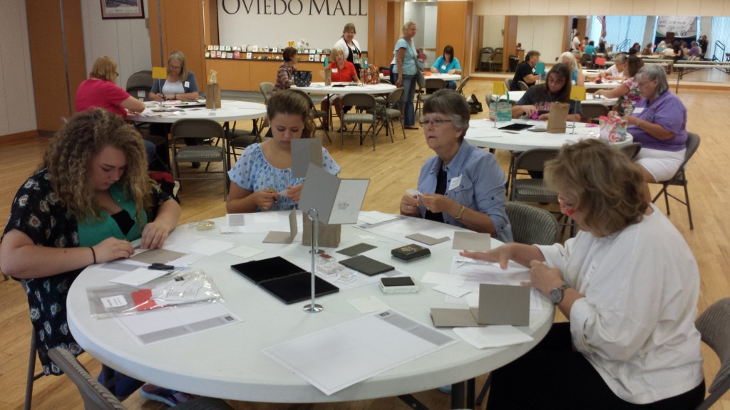 Young and young at heart all stamped away!